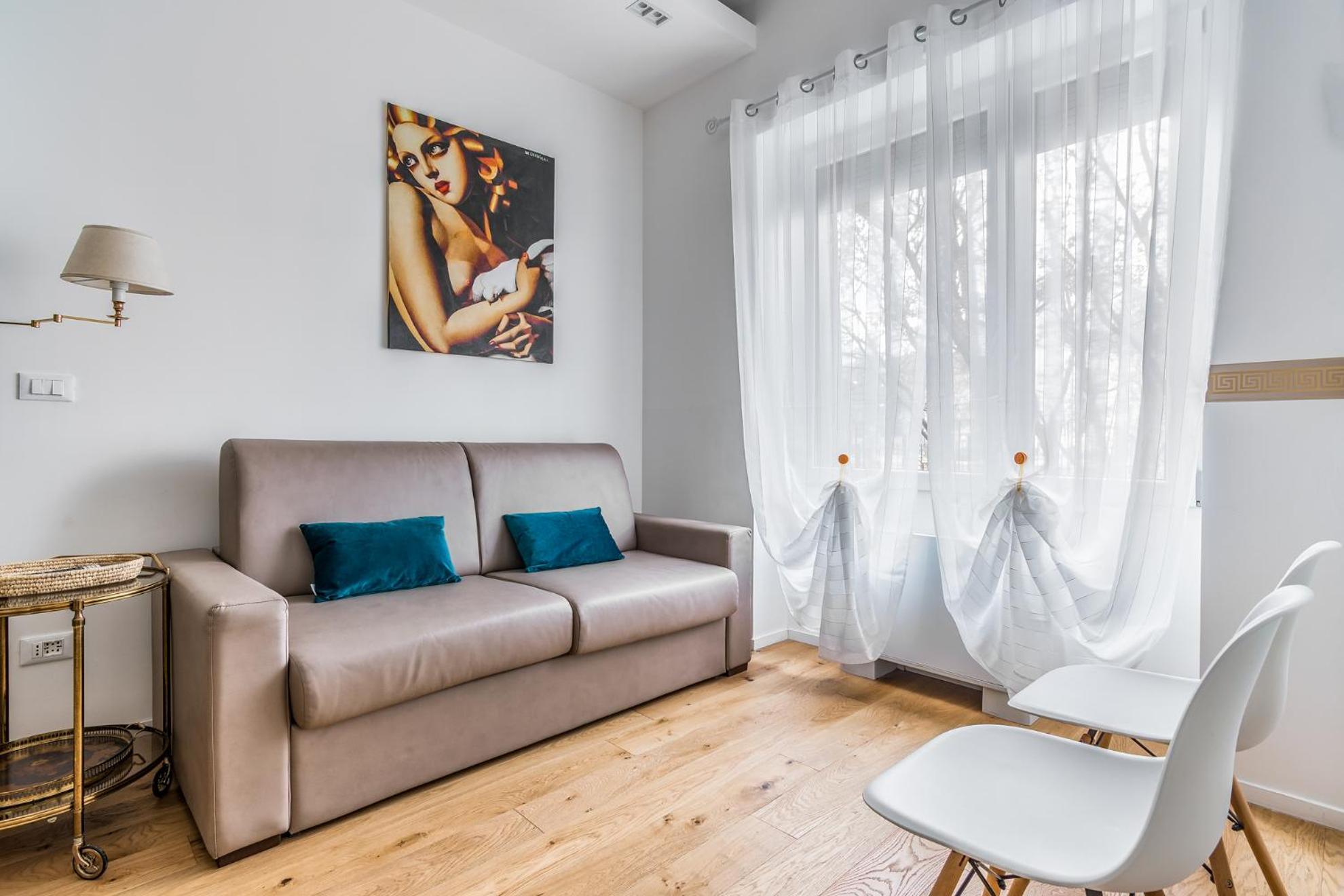 Ferienwohnung Milano Vetra-Parco Delle Basiliche 2 Pax- Wifi- Banfi Exterior foto