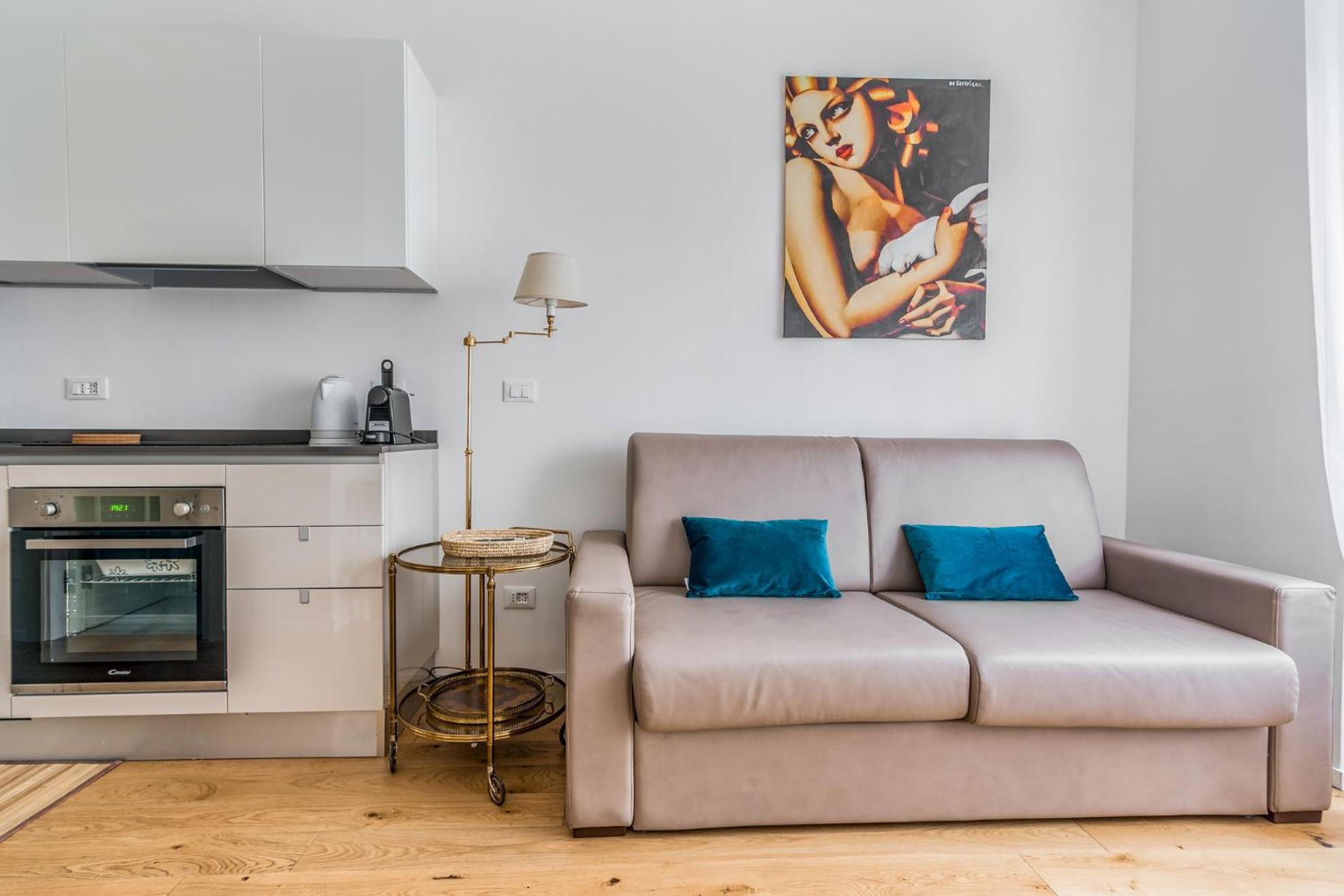 Ferienwohnung Milano Vetra-Parco Delle Basiliche 2 Pax- Wifi- Banfi Exterior foto
